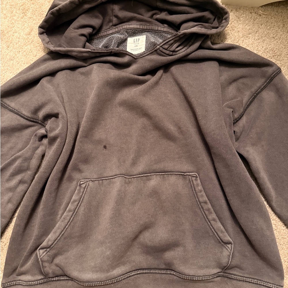 gap teen black/dark grey sweatshirt